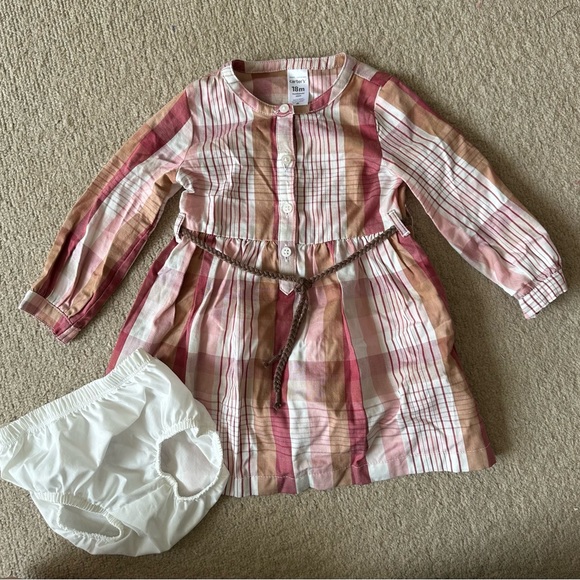 12-18 Month Toddler Girl Dress Bundle- Old Navy, Carter’s, Cat & Jack - Picture 8 of 10